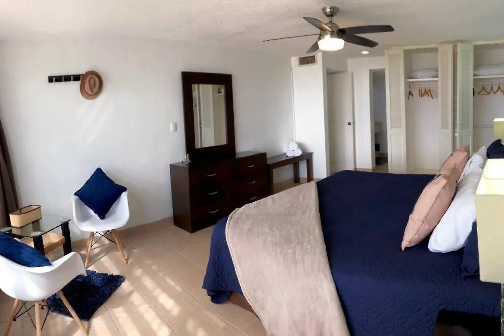 Apartamento Inspiring And Relaxing Sea View Condo Cozumel México